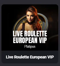 Live Roulette European VIP
